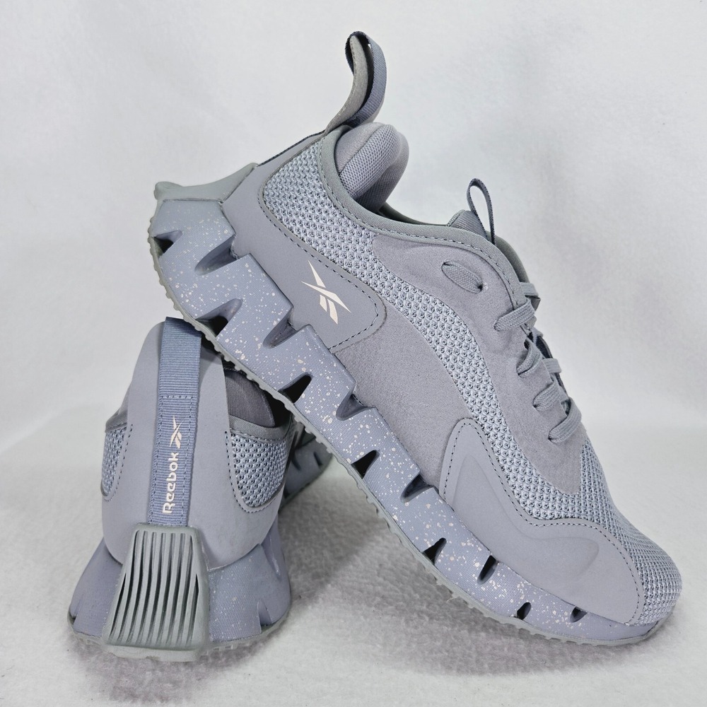 Reebok Shoes Womens 9.5 Gray Zig Dynamica Running Athletic Gym Training Sneakers